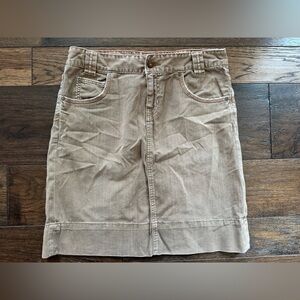 GAP Limited Edition 1968 Tan Denim Skirt- size 8